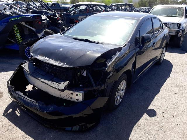 Photo 2 from auction – 2012 HONDA CIVIC LX with VIN 2HGFB2F56CH605385