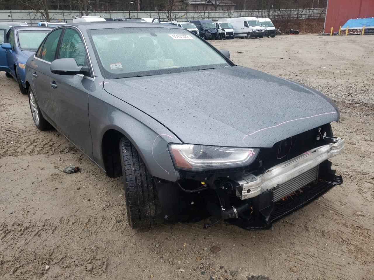 AUDI A4 PREMIUM 2013 with VIN WAUBFAFL7DN011663 - Photo from auction