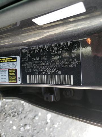 Photo 10 from auction – 2017 KIA CADENZA PR with VIN KNALC4J13H5047540