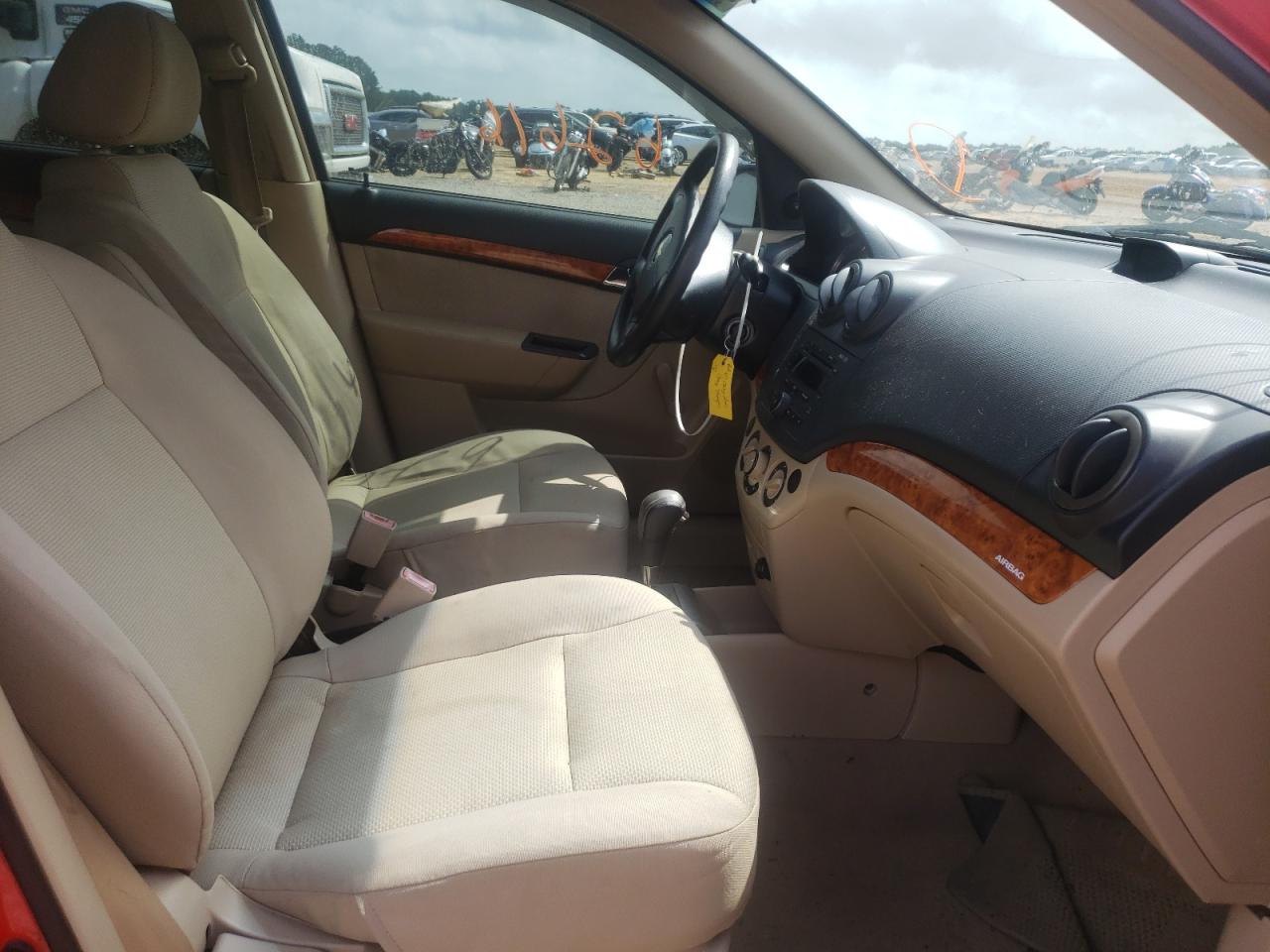 Фото 5 с аукциона – 2007 CHEVROLET AVEO BASE с VIN KL1TD56687B129104