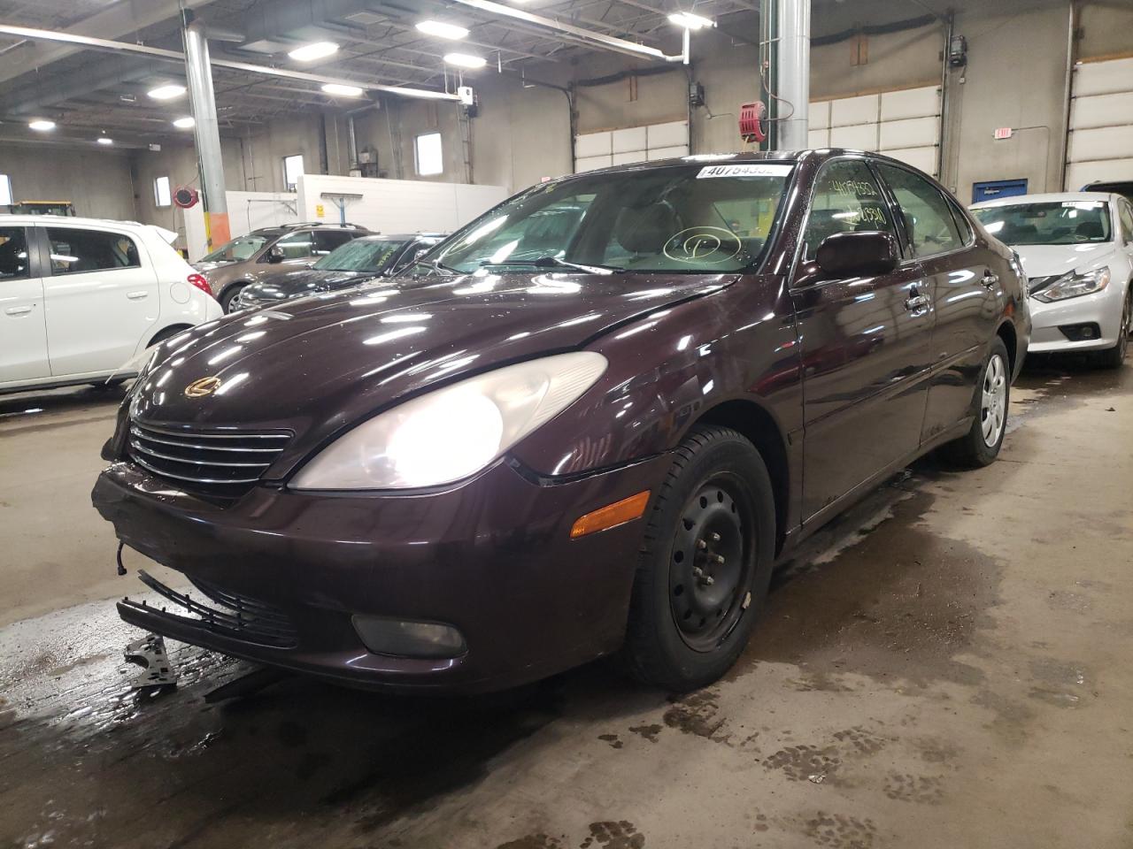 Photo 2 from auction – 2003 LEXUS ES 300 with VIN JTHBF30GX36018107