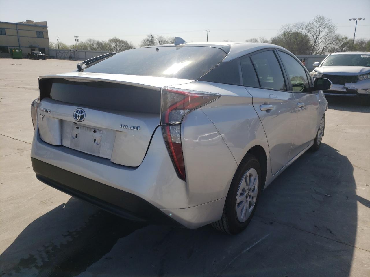 Photo 4 from auction – 2016 TOYOTA PRIUS with VIN JTDKBRFU4G3528067