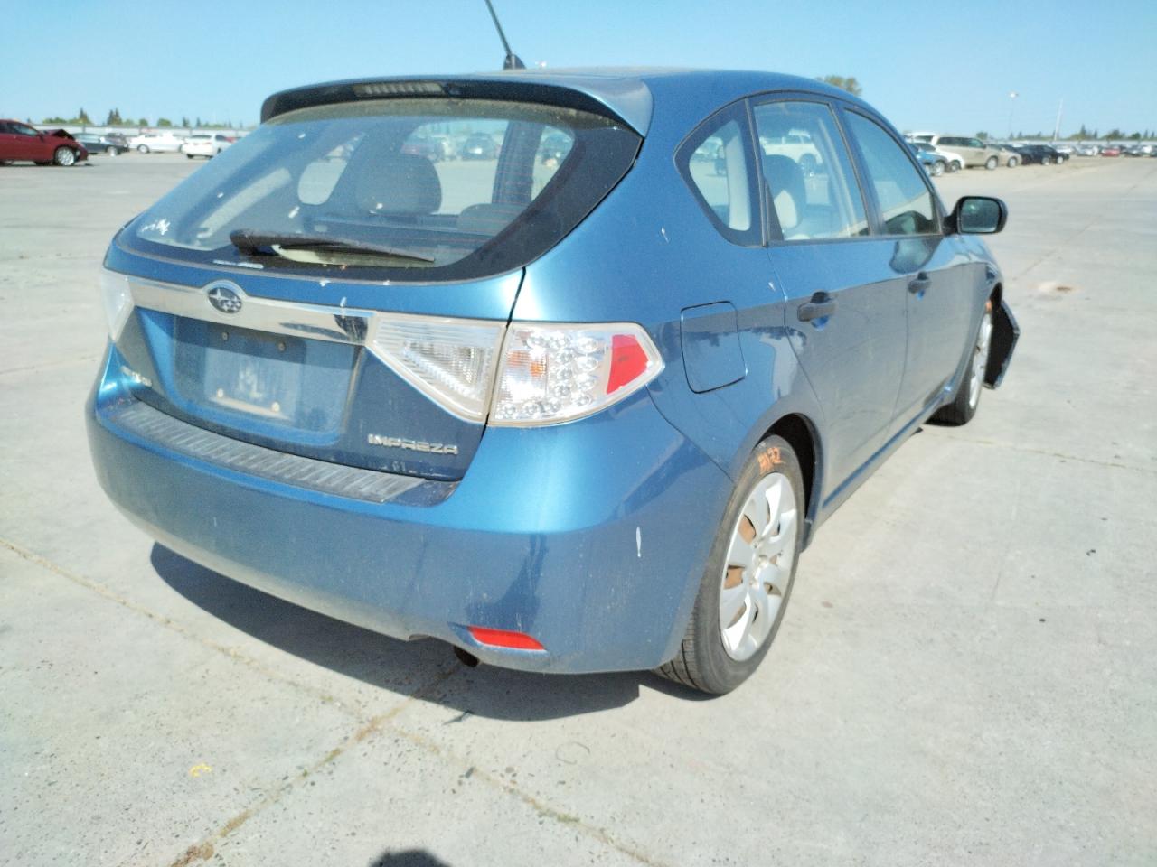 Zdjęcie 4 z aukcji – 2008 SUBARU IMPREZA 2. z VIN JF1GH61678H820950