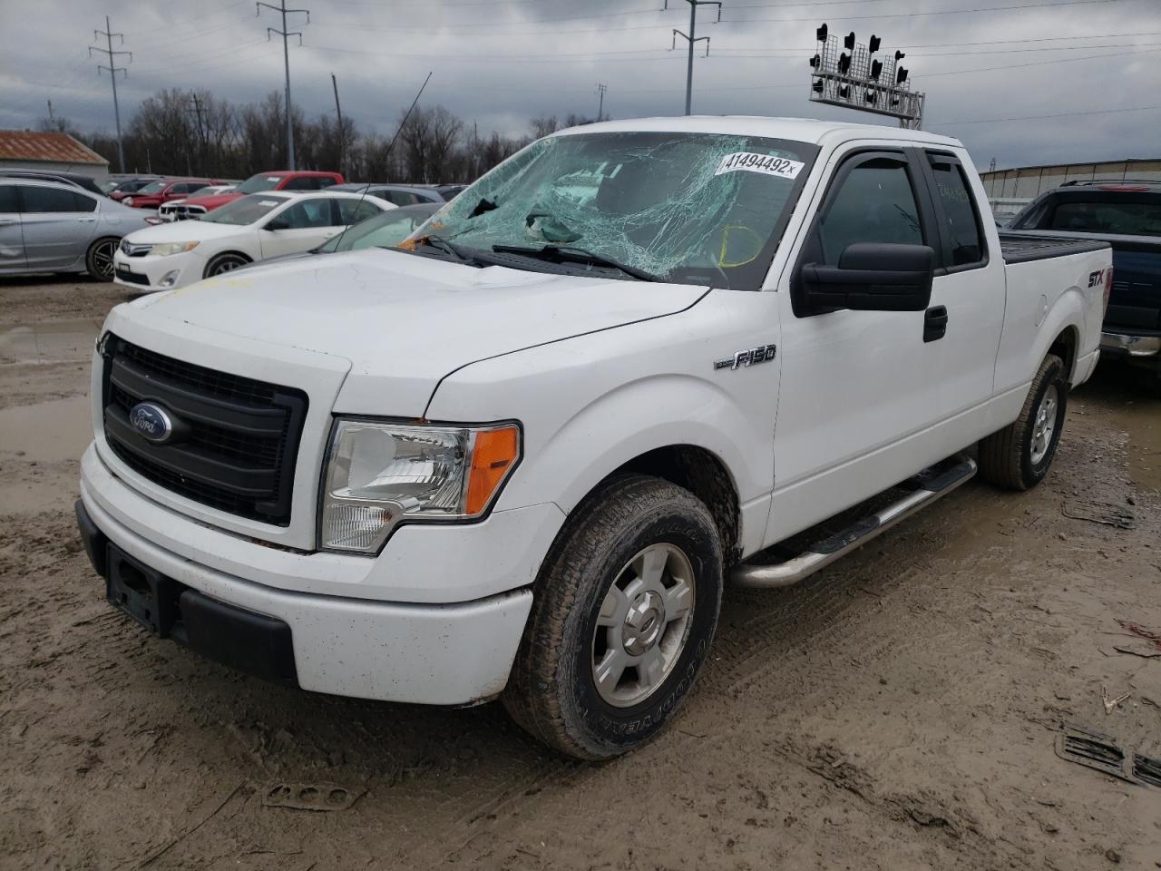 Photo 2 from auction – 2014 FORD F150 SUPER with VIN 1FTEX1CM9EKF97568