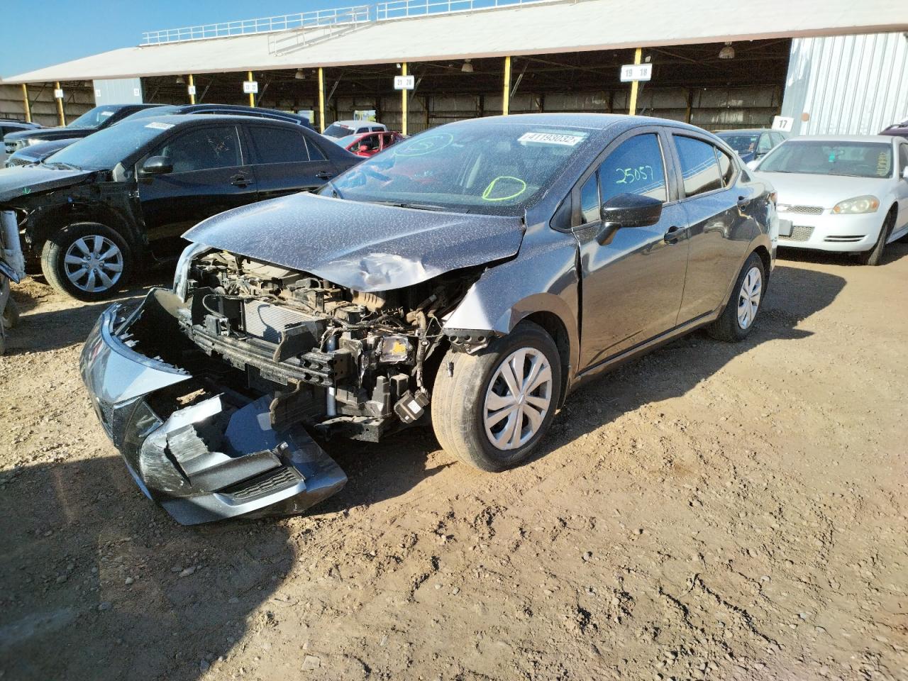 Photo 9 from auction – 2020 NISSAN VERSA S with VIN 3N1CN8DV2LL883080