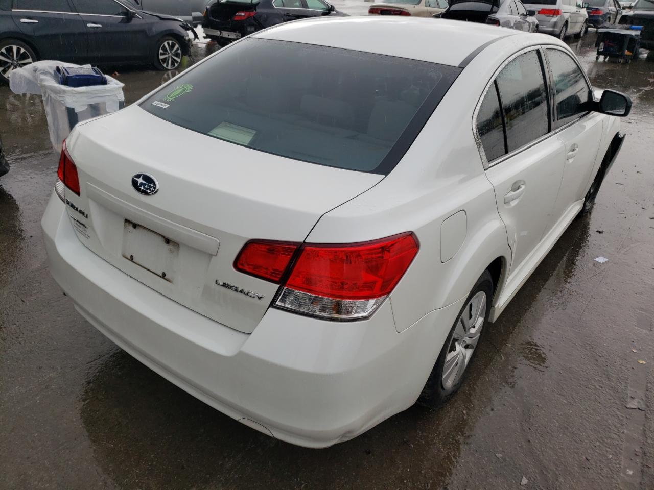Photo 4 from auction – 2013 SUBARU LEGACY 2.5 with VIN 4S3BMCA6XD3007530