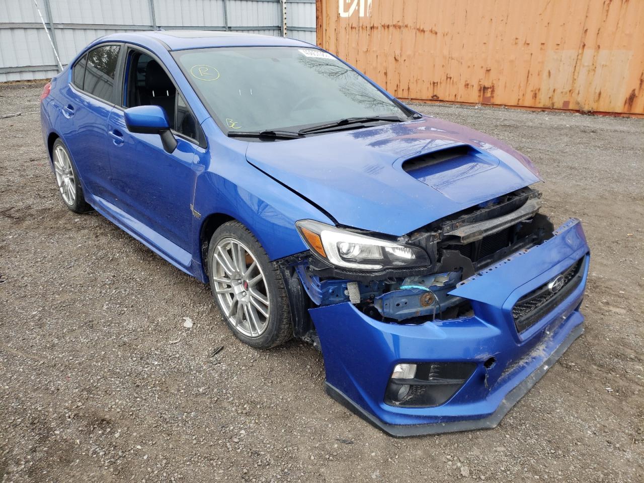 SUBARU WRX LIMITE 2015 with VIN JF1VA1J66F9812067 - Photo from auction