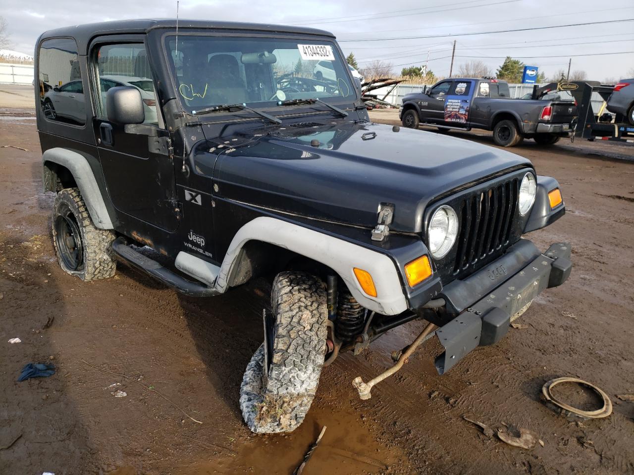 JEEP WRANGLER X 2005 with VIN 1J4FA39S55P384265 - Photo from auction