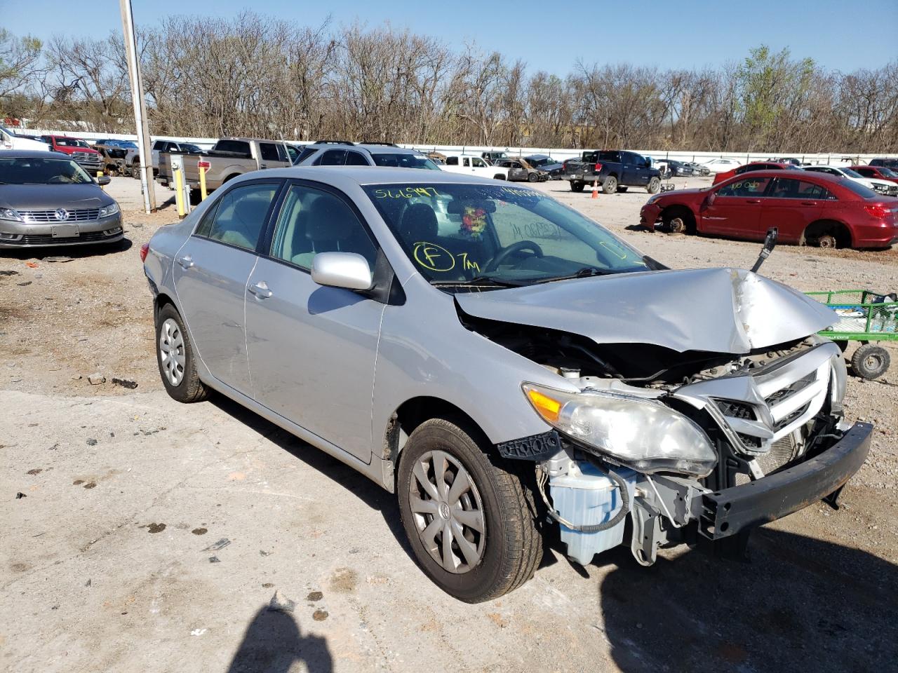 TOYOTA COROLLA 2011 with VIN 2T1BU4EE5BC566947 - Photo from auction