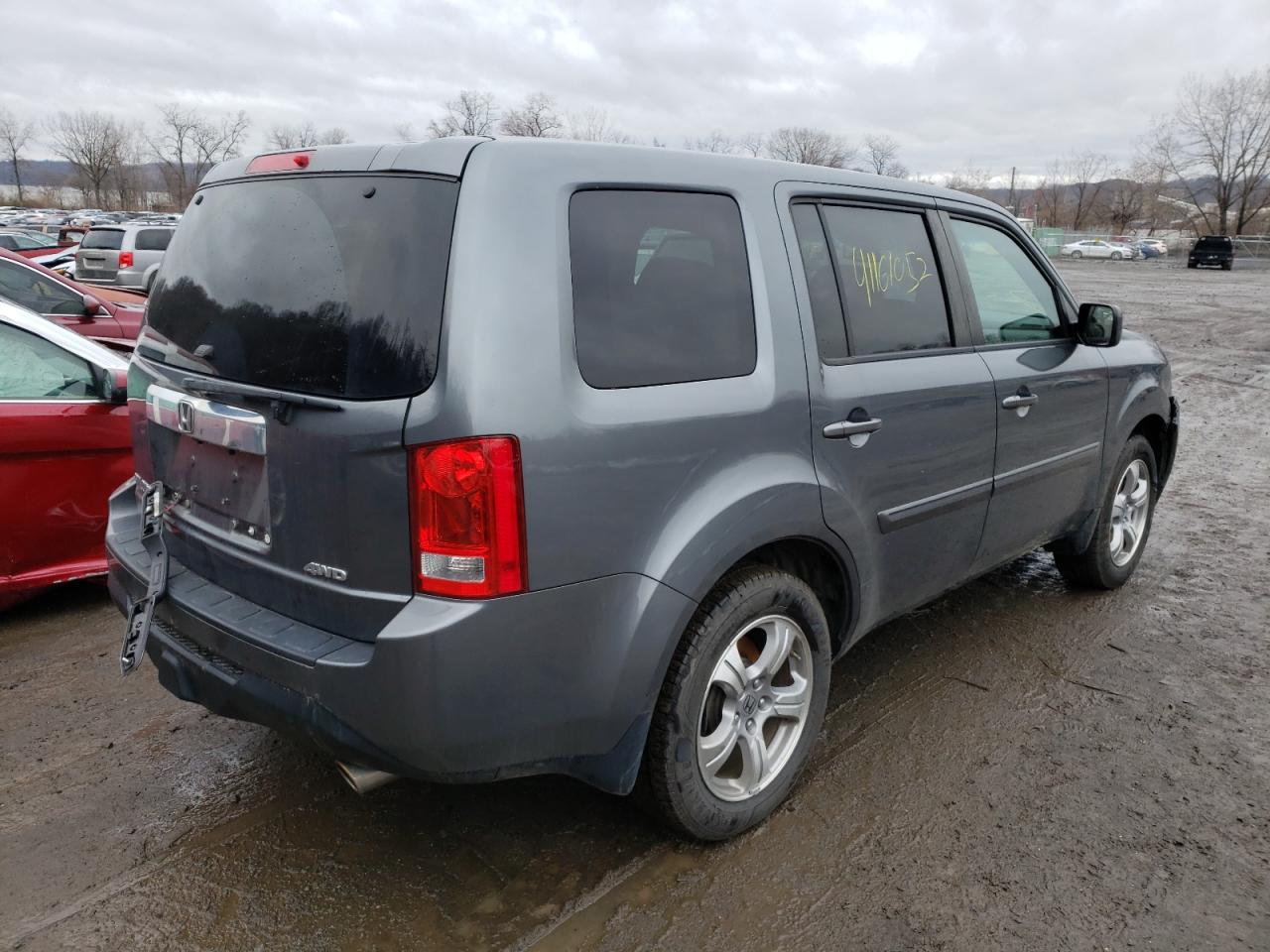 Photo 4 from auction – 2013 HONDA PILOT EXL with VIN 5FNYF4H66DB018222