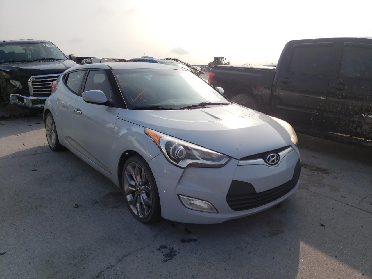 HYUNDAI VELOSTER 2014 with VIN KMHTC6AD7EU213290 - Photo from auction