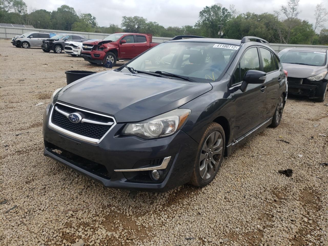 Photo 2 from auction – 2015 SUBARU IMPREZA SP with VIN JF1GPAY60F8243901