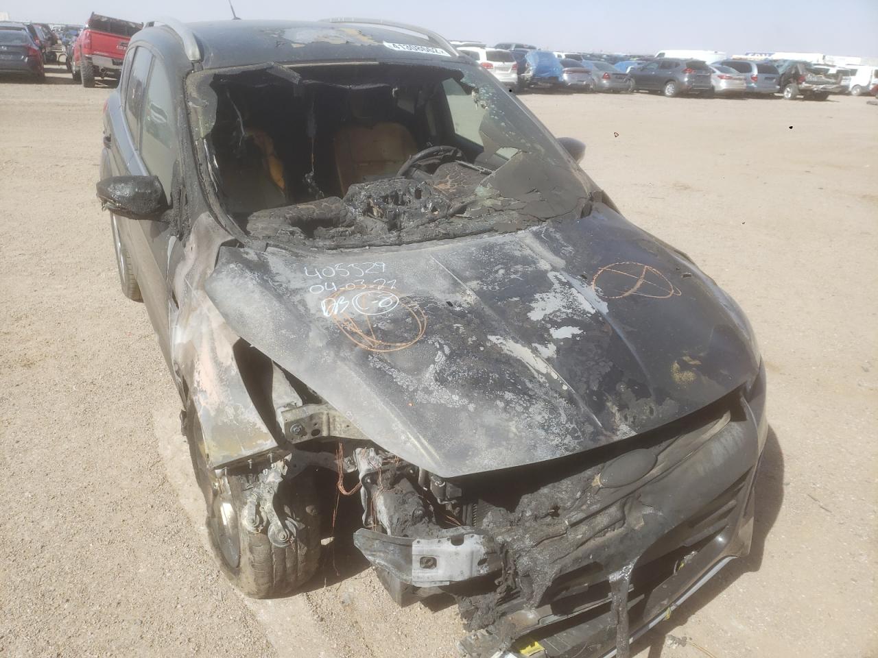 Photo 9 from auction – 2014 FORD ESCAPE TIT with VIN 1FMCU0JX0EUB28750