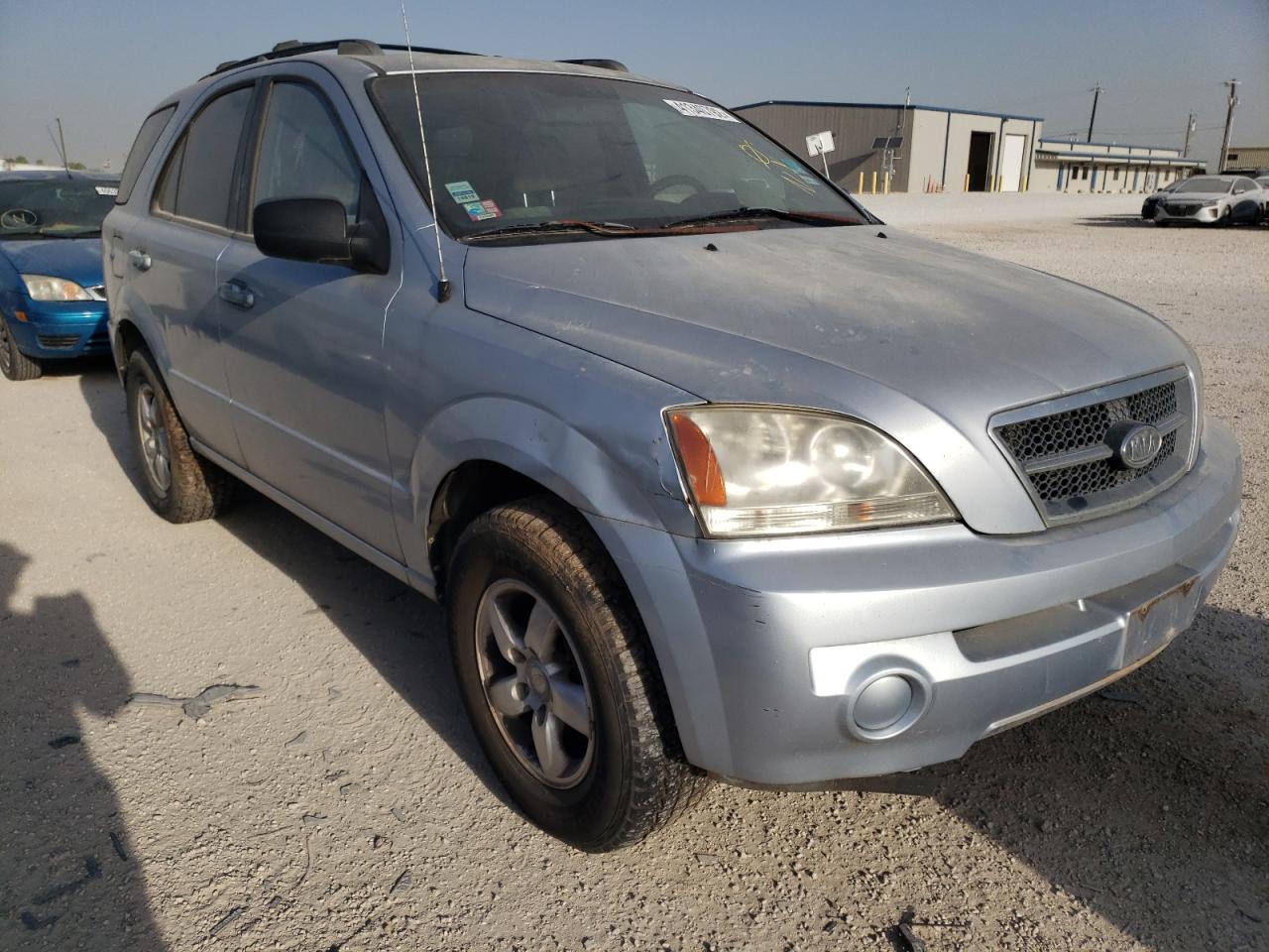 KIA SORENTO EX 2006 with VIN KNDJD733265588955 - Photo from auction