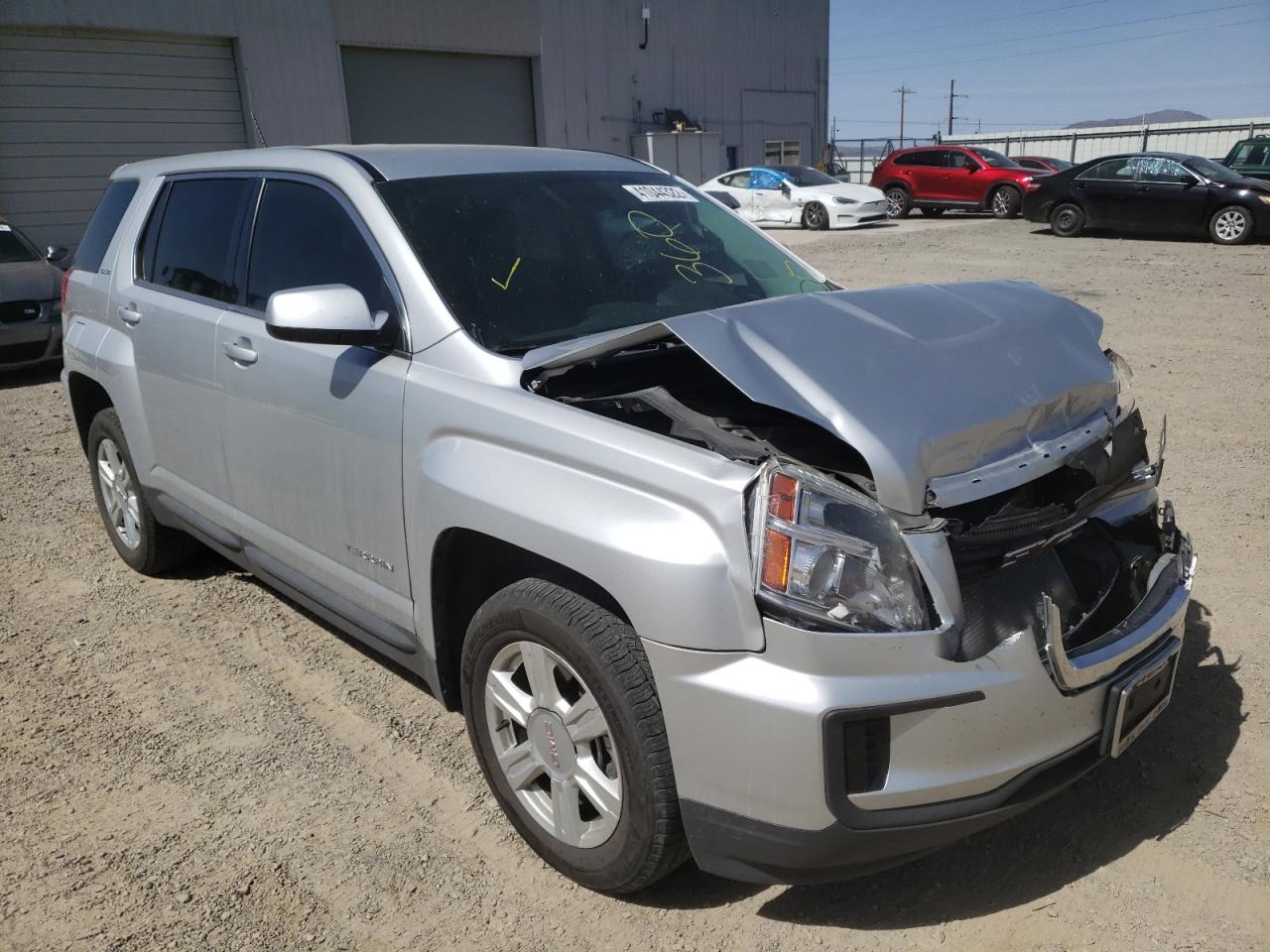 GMC TERRAIN SL 2016 with VIN 2GKFLSEK0G6108387 - Photo from auction