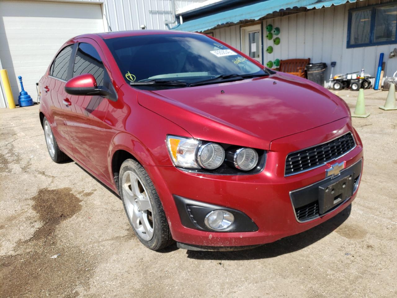 CHEVROLET SONIC LTZ 2014 with VIN 1G1JE5SB6E4206336 - Photo from auction