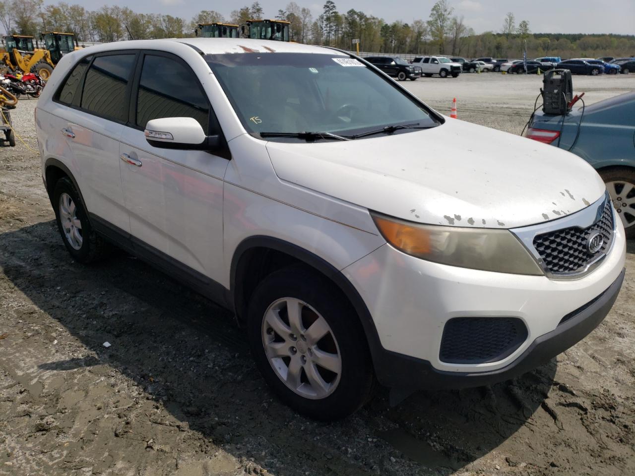 KIA SORENTO BA 2011 with VIN 5XYKT3A18BG080315 - Photo from auction