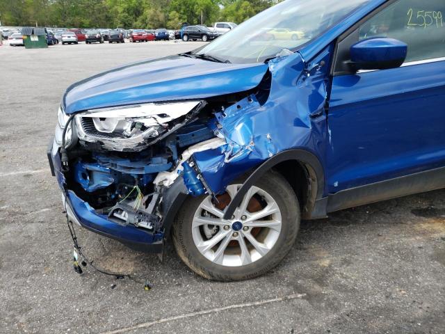 Photo 9 from auction – 2019 FORD ESCAPE SEL with VIN 1FMCU9HD7KUB29129