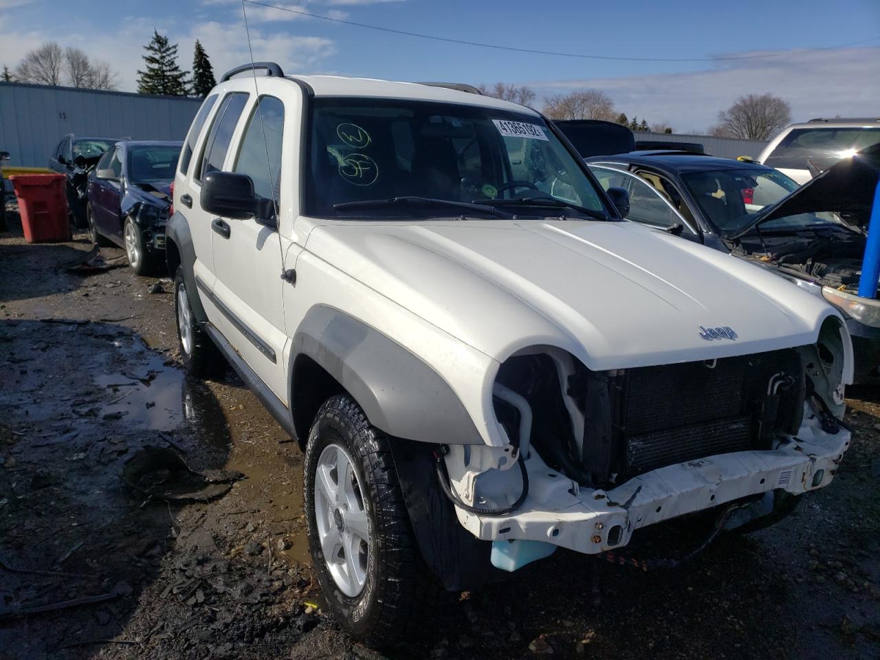 JEEP LIBERTY SP 2007 with VIN 1J4GL48K27W542916 - Photo from auction