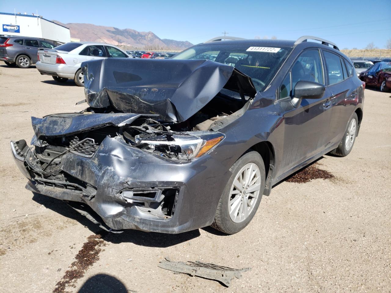 Photo 2 from auction – 2018 SUBARU IMPREZA PR with VIN 4S3GTAB60J3710867
