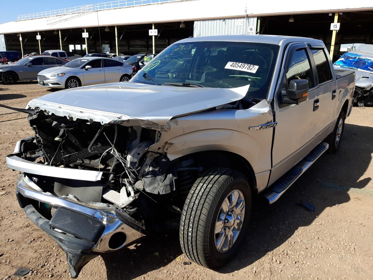 Photo 2 from auction – 2011 FORD F150 SUPER with VIN 1FTFW1CF0BFC38655