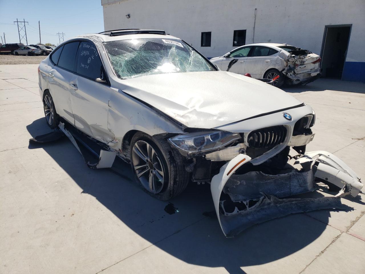 BMW 328 XIGT 2014 with VIN WBA3X5C55ED558078 - Photo from auction