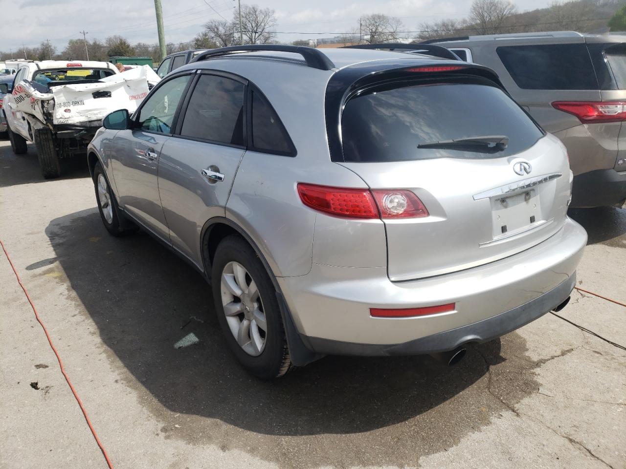 Photo 3 from auction – 2004 INFINITI FX35 with VIN JNRAS08W24X217859