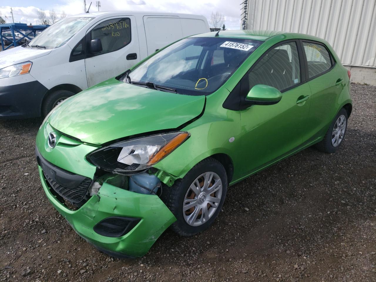 Photo 2 from auction – 2011 MAZDA MAZDA2 with VIN JM1DE1HY0B0109449