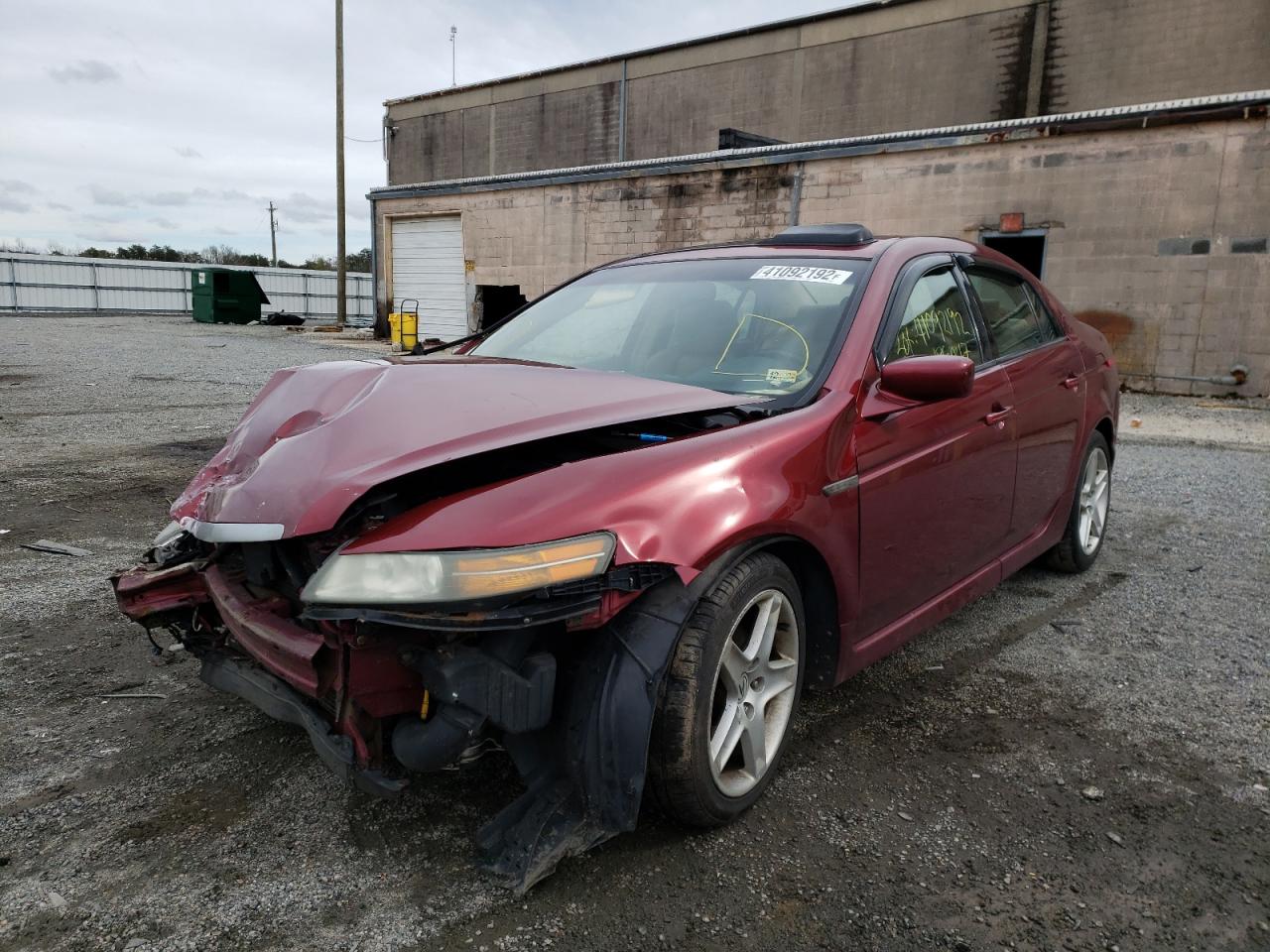 Photo 2 from auction – 2005 ACURA TL with VIN 19UUA66245A008552