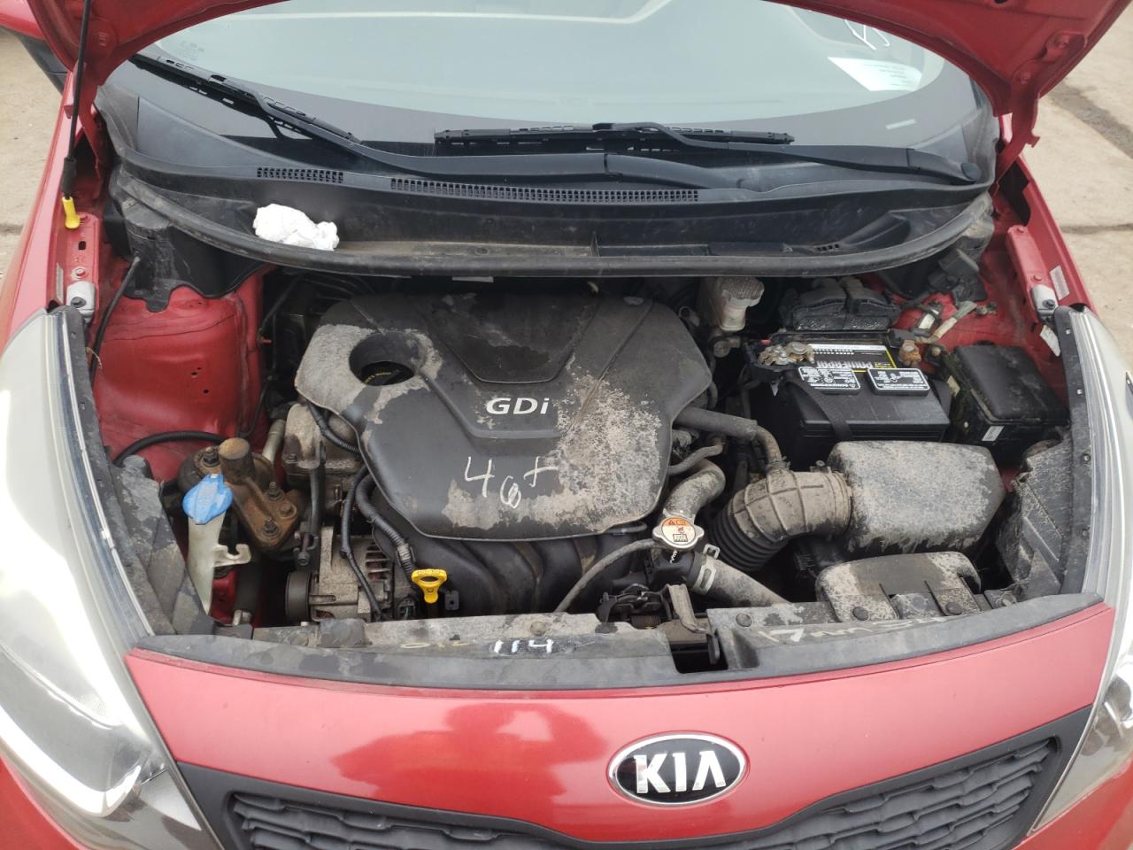 Photo 7 from auction – 2015 KIA RIO LX with VIN KNADM4A37F6440998