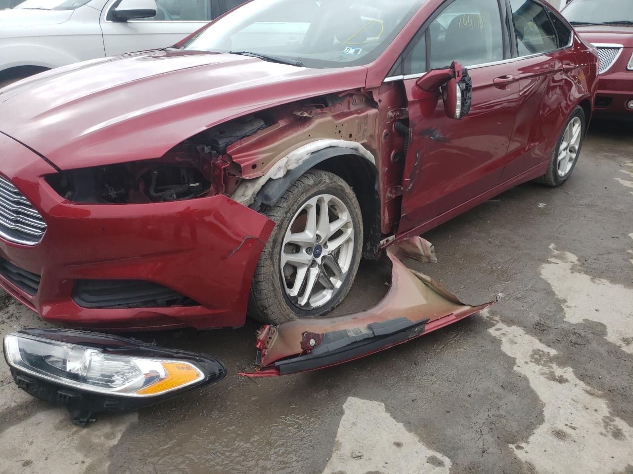 Photo 9 from auction – 2016 FORD FUSION SE with VIN 3FA6P0H72GR298364