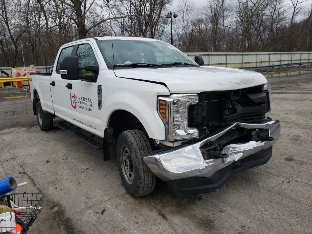 FORD F250 SUPER 2018 with VIN 1FT7W2B68JEB06307 - Photo from auction