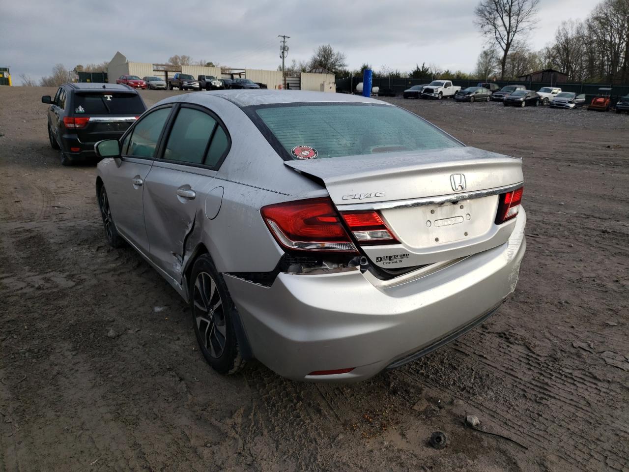 Photo 3 from auction – 2015 HONDA CIVIC EX with VIN 19XFB2F85FE038434