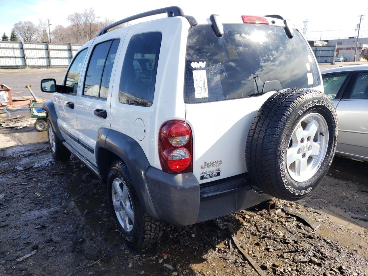 Photo 3 from auction – 2007 JEEP LIBERTY SP with VIN 1J4GL48K27W542916