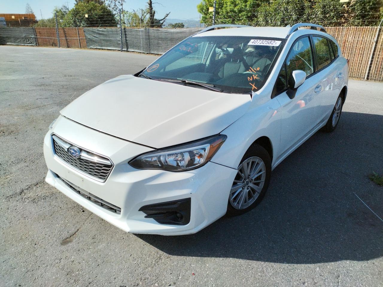 Photo 2 from auction – 2017 SUBARU IMPREZA PR with VIN 4S3GTAB61H3715733