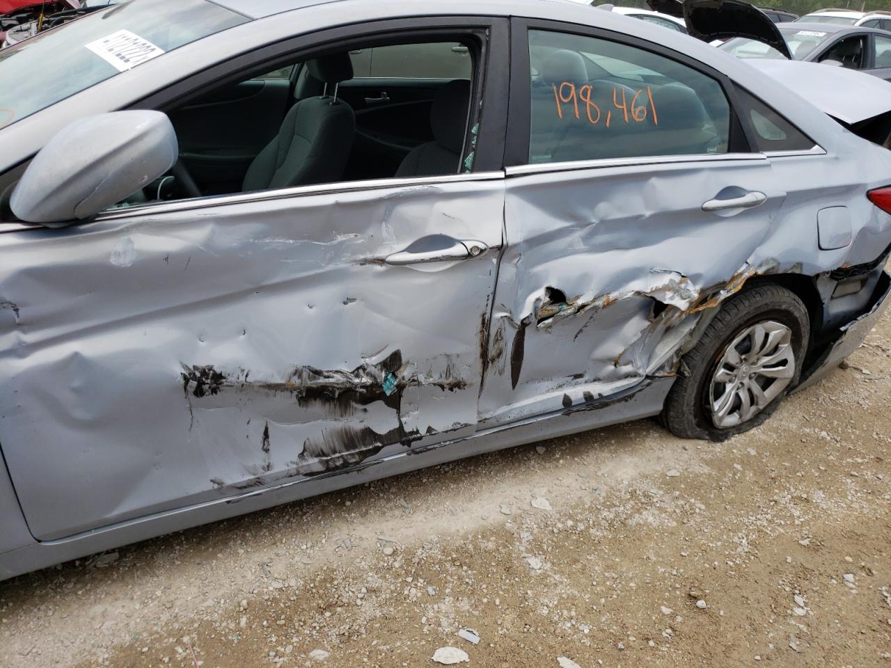 Photo 9 from auction – 2012 HYUNDAI SONATA GLS with VIN 5NPEB4AC7CH477046