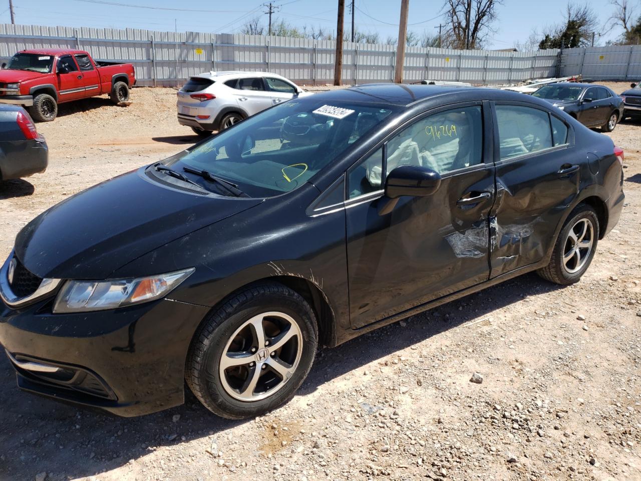 Photo 9 from auction – 2015 HONDA CIVIC SE with VIN 19XFB2F76FE257376