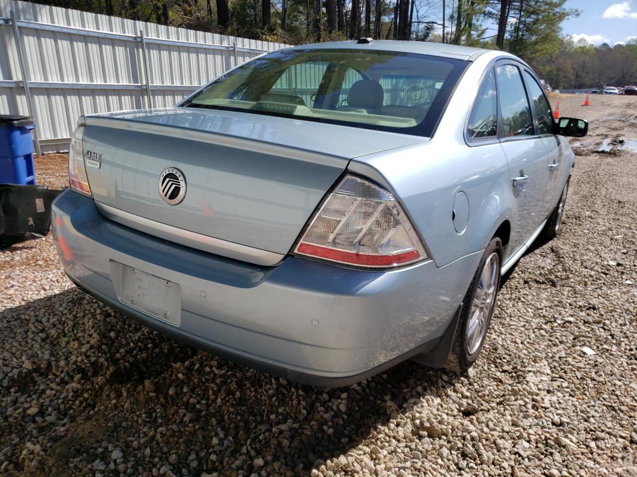 Photo 4 from auction – 2009 MERCURY SABLE PREM with VIN 1MEHM42WX9G609955