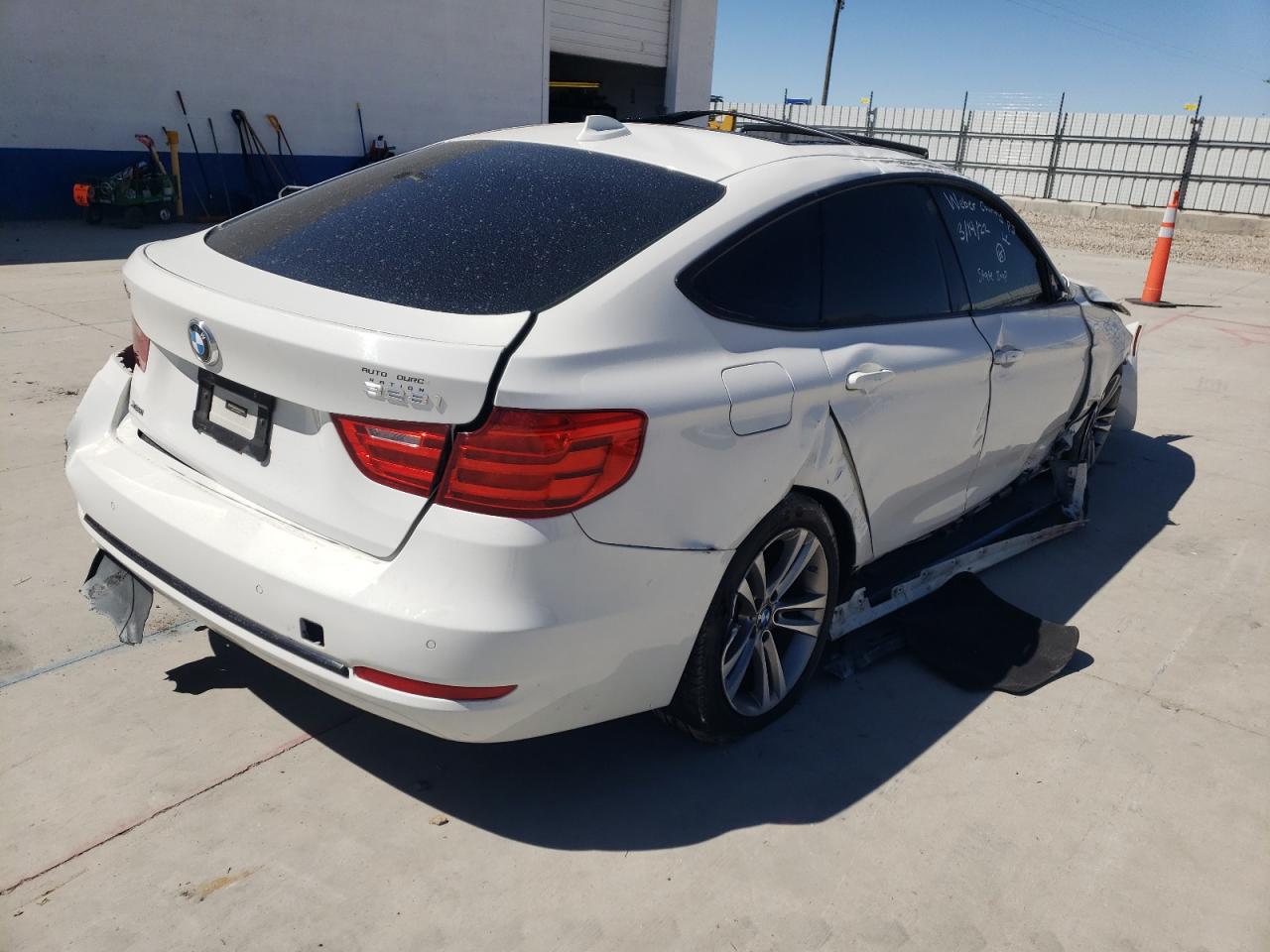 Photo 4 from auction – 2014 BMW 328 XIGT with VIN WBA3X5C55ED558078