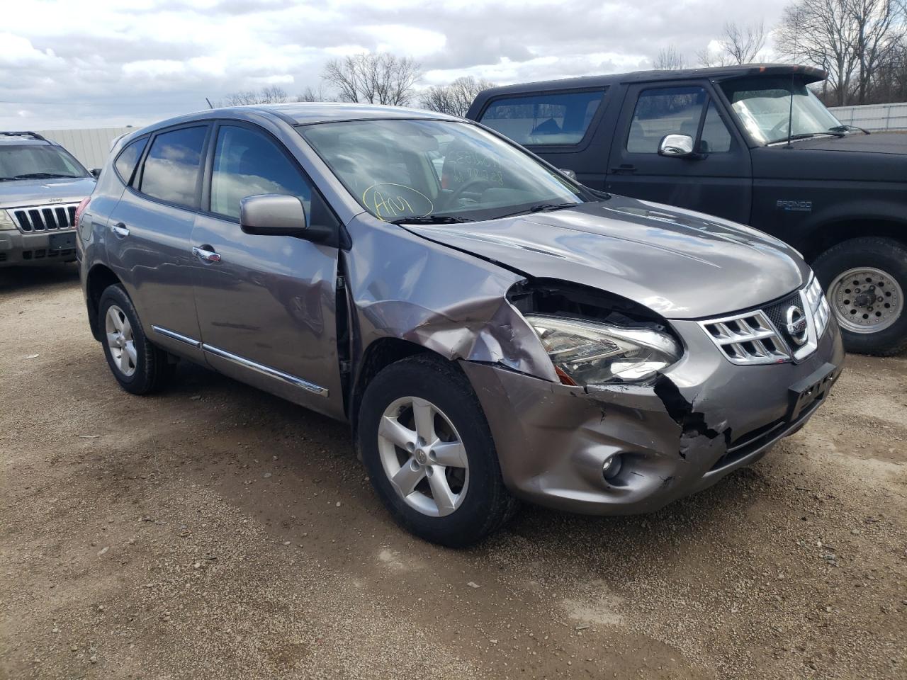 NISSAN ROGUE S 2013 with VIN JN8AS5MT9DW033683 - Photo from auction