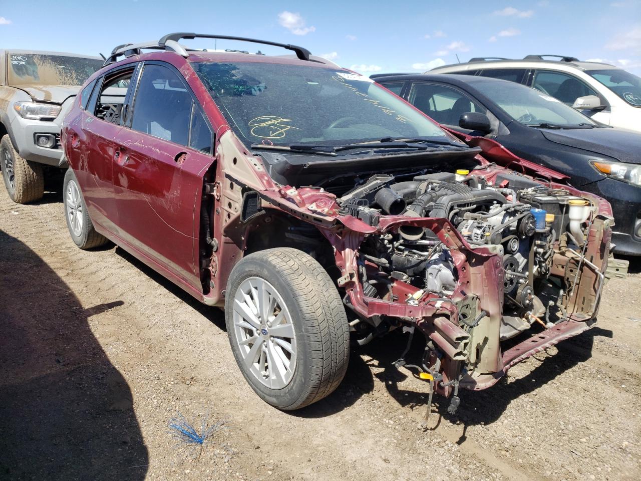 SUBARU IMPREZA PR 2017 with VIN 4S3GTAB66H3720734 - Photo from auction