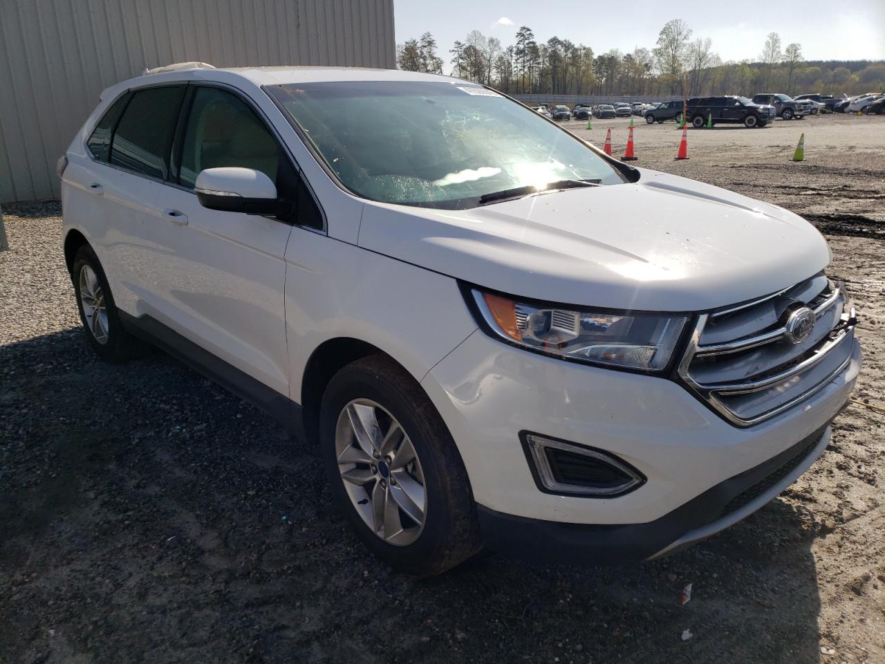 FORD EDGE SEL 2017 with VIN 2FMPK3J90HBB30633 - Photo from auction