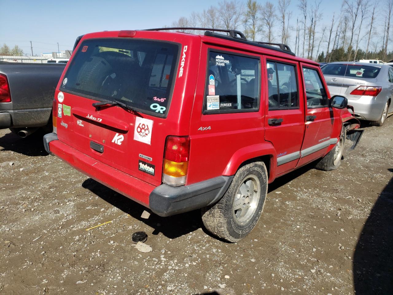 Photo 4 from auction – 2000 JEEP CHEROKEE S with VIN 1J4FF48S7YL270336