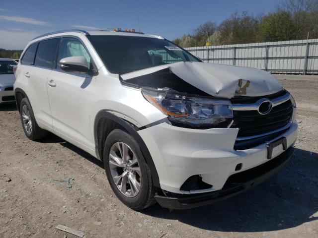 TOYOTA HIGHLANDER 2015 with VIN 5TDKKRFH3FS053530 - Photo from auction