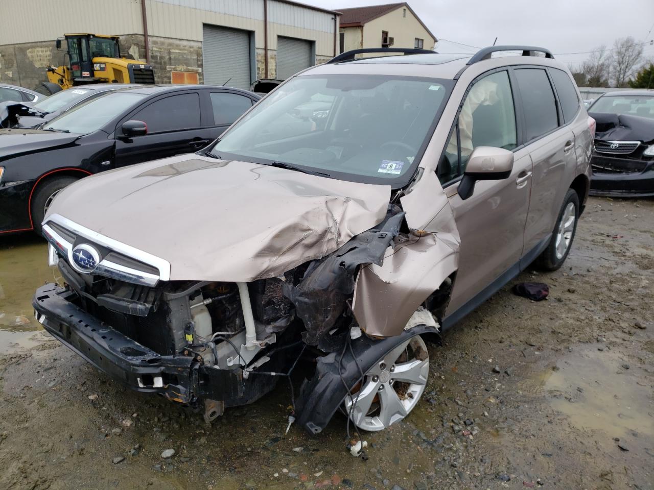 Photo 2 from auction – 2015 SUBARU FORESTER 2 with VIN JF2SJADCXFH428024