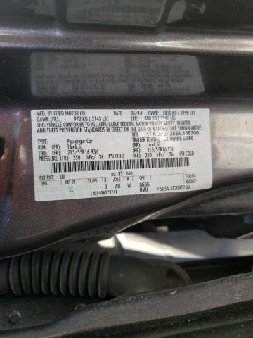 Photo 10 from auction – 2014 FORD FOCUS SE with VIN 1FADP3F25EL356706