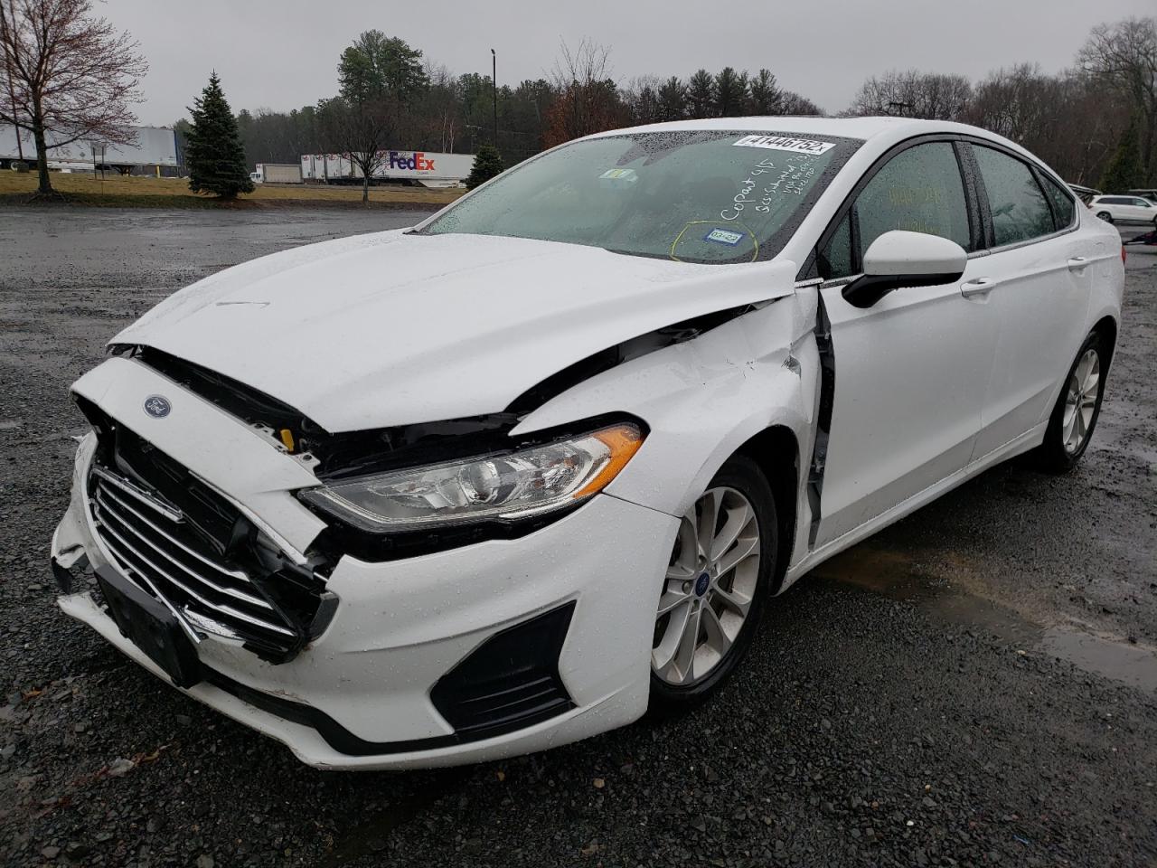 Photo 2 from auction – 2020 FORD FUSION SE with VIN 3FA6P0HD5LR201254