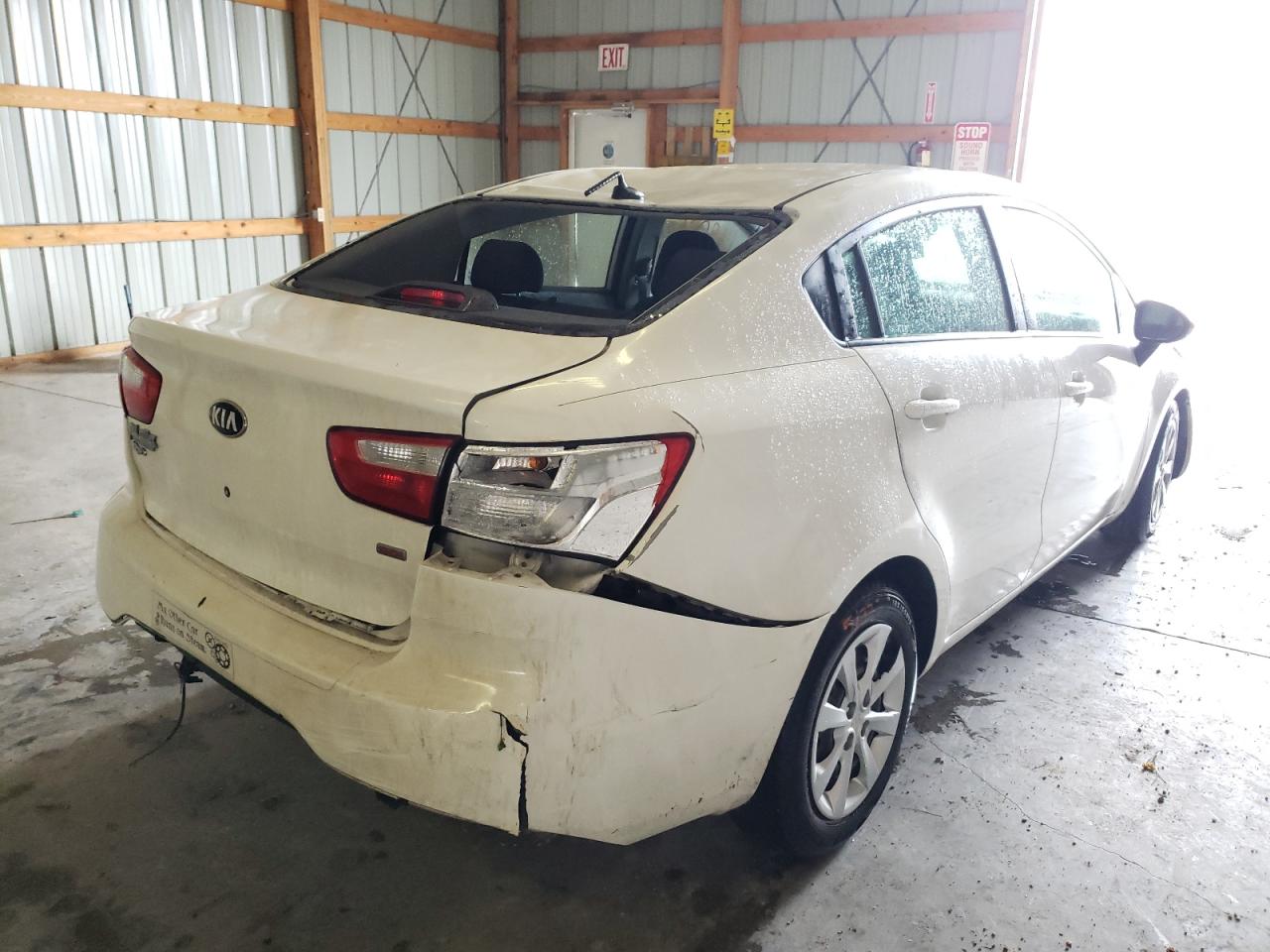 Photo 4 from auction – 2013 KIA RIO LX with VIN KNADM4A39D6296366