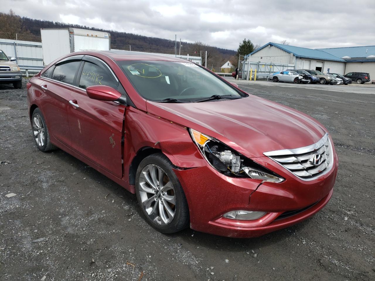 HYUNDAI SONATA SE 2011 with VIN 5NPEC4AB4BH244552 - Photo from auction