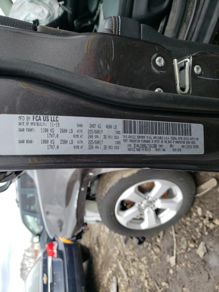 Photo 10 from auction – 2020 JEEP COMPASS LA with VIN 3C4NJDBB6LT161288